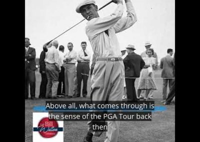 Michael Bamberger on life on the PGA tour in the old days.